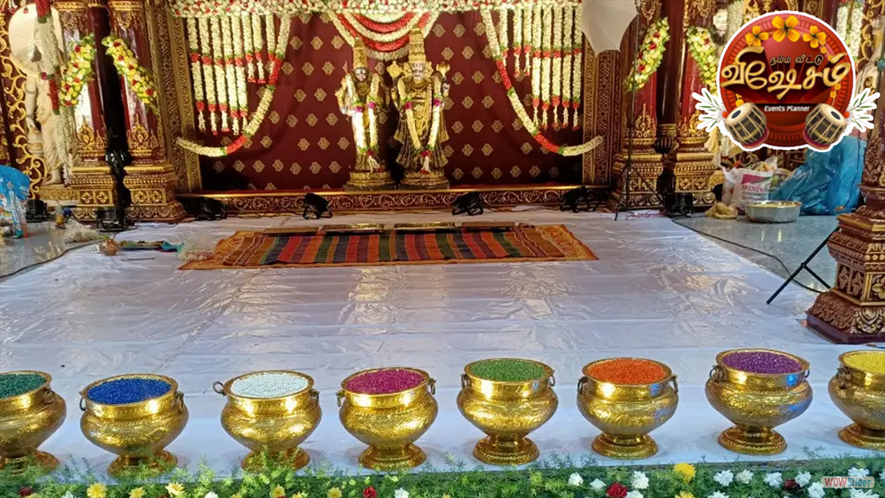 Mangalasnanam Decoration